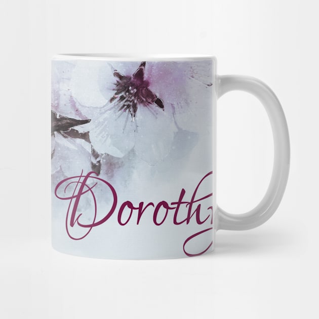 Cherry Blossom Designer Artwork Name Dorothy by Qwerdenker